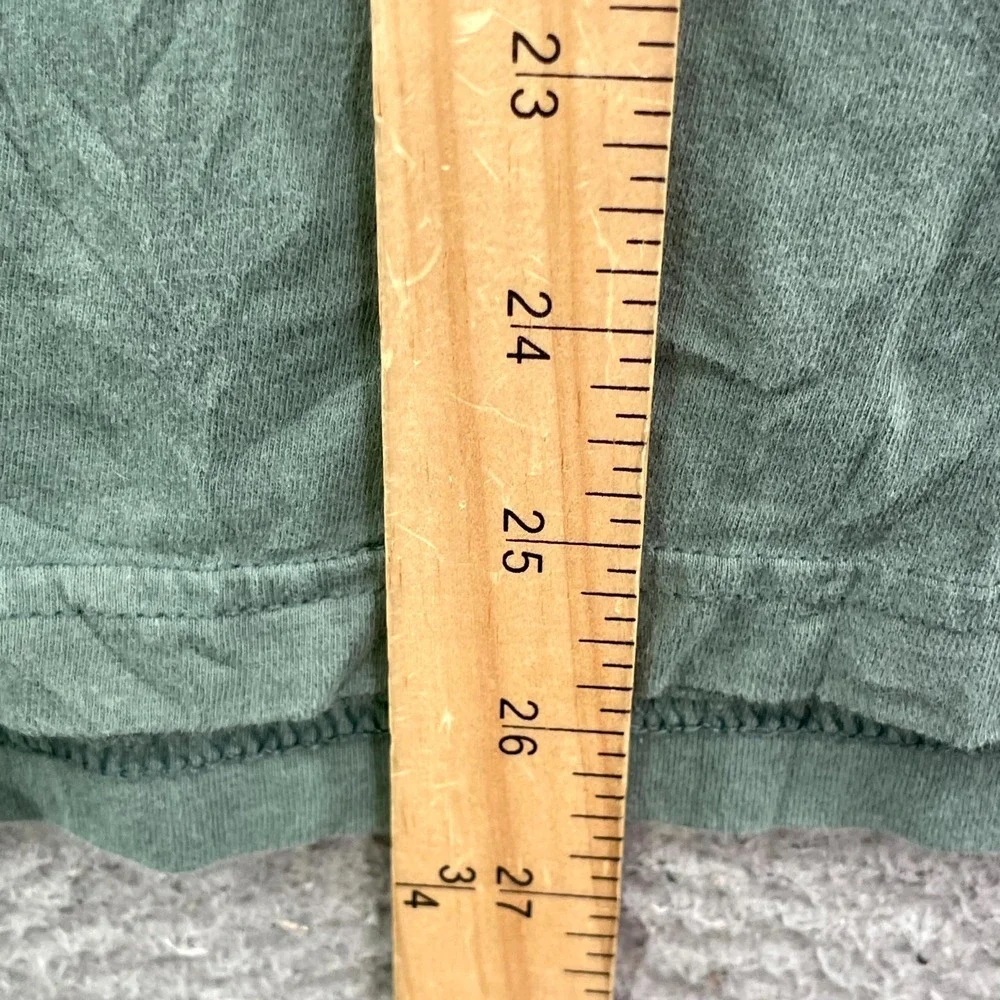 The North Face Shirt Men Large Green Spell Out Logo Skate Outdoor Hiking Camping